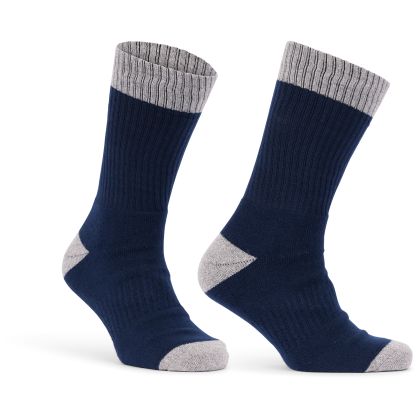 Trespass Unisex Anti Blister Boot Socks Austen in Navy