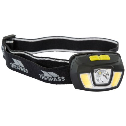 Trespass Head Torch 250lm LED in Black