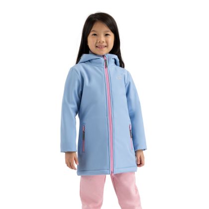 Girls Softshell Jacket Brennagh In Cornflower