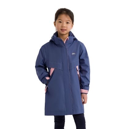 Girls Waterproof Jacket Bronia in Bluetone
