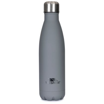 Trespass Vacuumed Flask Cerro in GREY, Front view