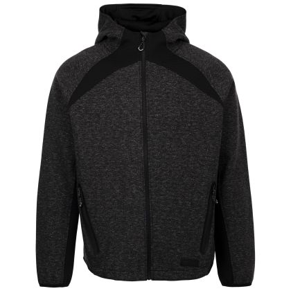 Trespass Mens Active Hoodie Chapa in Black