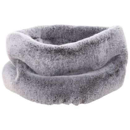 Womens Faux Fur Neck Warmer Cinnibar