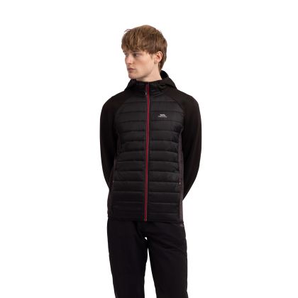 Men's Active Jacket TP50 Darwood in BLACK, Front view on mannequin