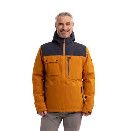 Trespass Mens Padded Waterproof Jacket Tp75 Eastwell, Front view on mannequin