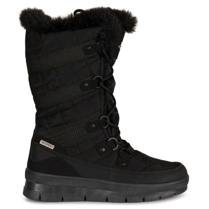 Womens Snowboot Evelyn In Black , Outside view of footwear