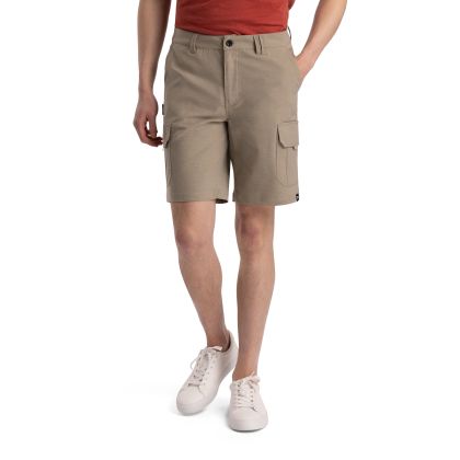 Mens Adventure Shorts Formil in Bamboo Marl, Front view on mannequin