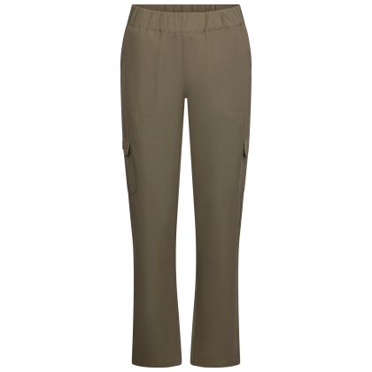 Womens Walking Trousers Freda in Herb, Front view on mannequin