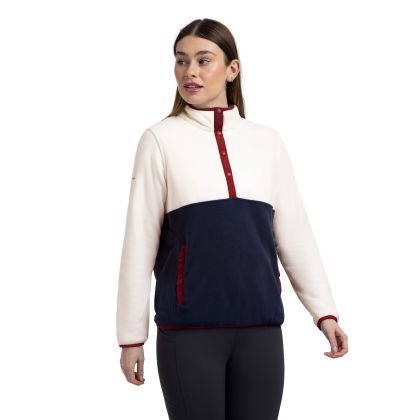 Womens Anti-Pilling Fleece Garzoni In Ghost