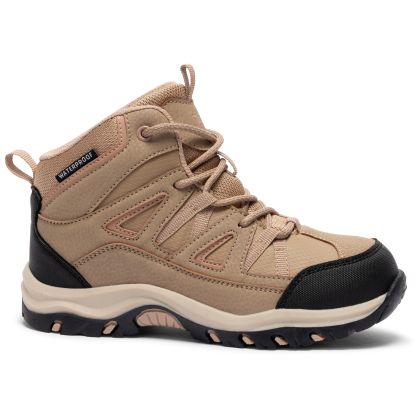 Kids Walking Boots Waterproof Mid Cut Gillon II in Fawn