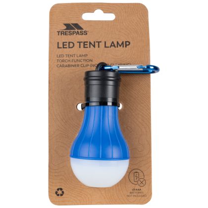 Trespass LED Tent Lamp Glow Worm in Assorted