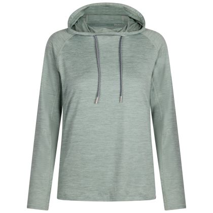 Hattie Womens Quick Dry Hoodie In Teal Mist