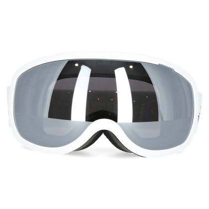 Hawkeye Adults' Ski Goggles in White, Front view