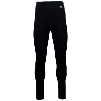 Unisex Base Layer Pants Joss in Black, Front view on mannequin