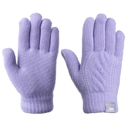 Kids Knitted Gloves Kaybell in Lilac