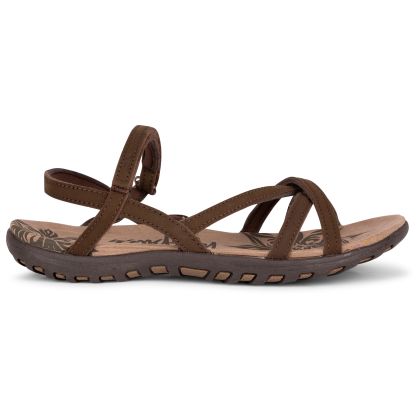 Trespass Womens Leather Sandals in Brown Kimbra