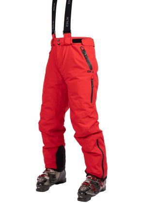 DLX Mens Ski Trousers Kristoff ii in RED