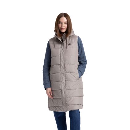 Womens Gilet Leona, Front view on mannequin