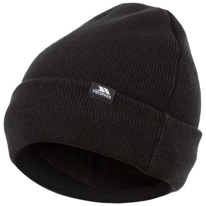 Unisex Kids Hat Littlebrook in BLACK, Hat at angled view