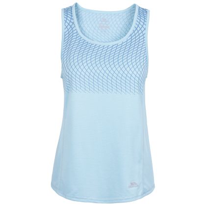 Womens Active Tank Top Tp75 Lopu in SEAFOAM, Front view on mannequin