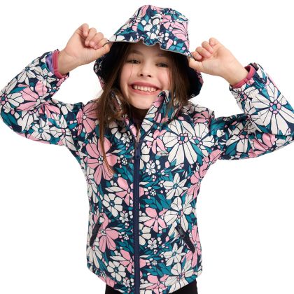 Girls Waterproof Jacket Marla in Saffire Blue