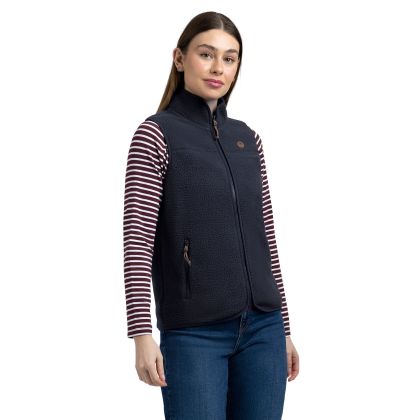 Womens Fleece Gilet Notion In Navy