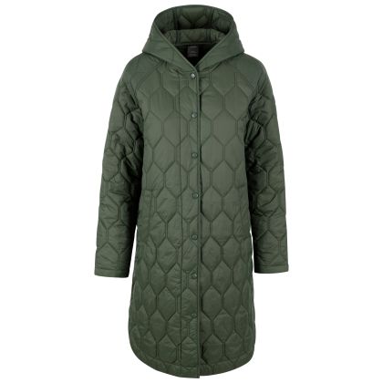 Trespass Women's Casual Jacket Phase in MOSS, Front view on mannequin