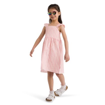 Girls Dress Pipper in Baby Pink