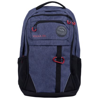 35L Backpack Rocka in NAVY, Back view