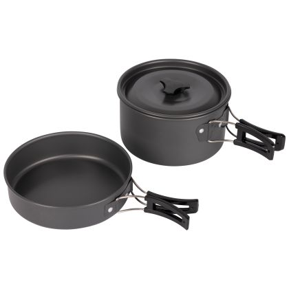 Camping Cookset Scoff, Front view