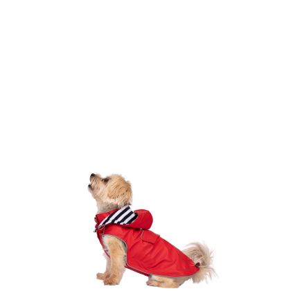 Trespaws Waterproof Dog Coat Seadog - RED XXS