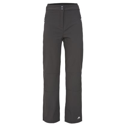 Trespass Womens Water Resistant Softshell Trousers Squidge II in Black