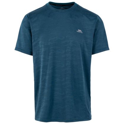 Mens Tp75 Active T-Shirt Tiber in BONDI BLUE, Front view on mannequin