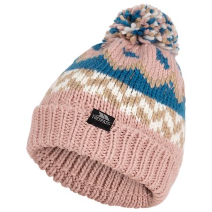 Trespass Kids' Knitted Hat Twiglet, Front view
