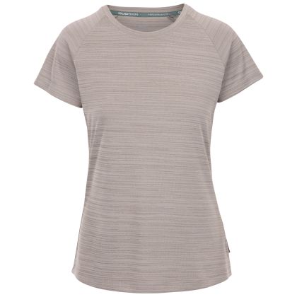 Women's Active Top-Tp75 Vickland in PLATINUM MARL, Front view on mannequin