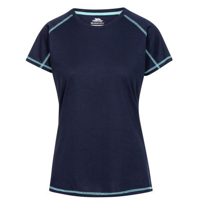 Viktoria Womens Active T-Shirt in Navy