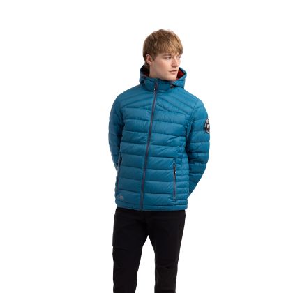 Trespass Men's Down Jacket Whitman II in Bondi Blue