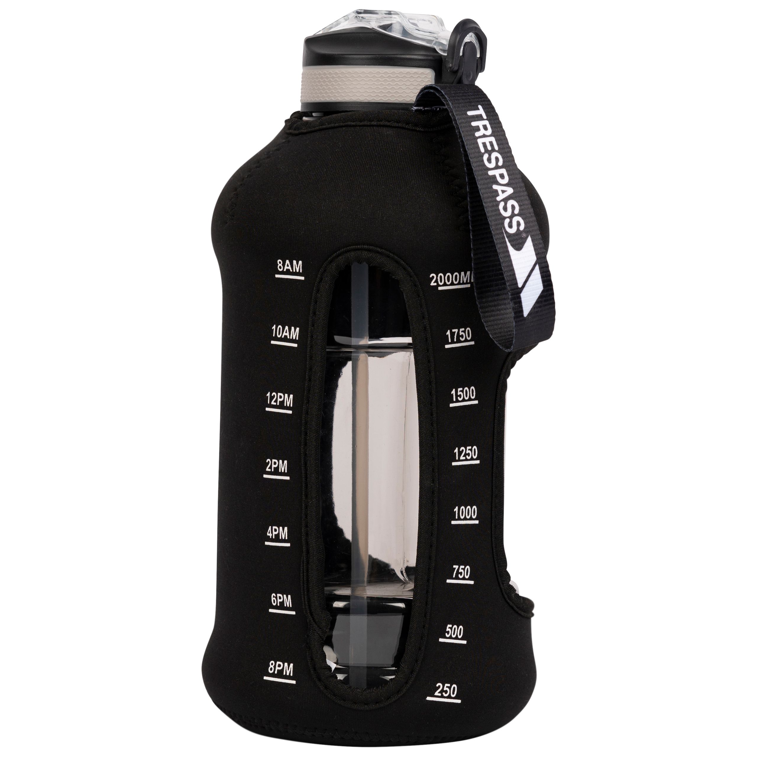 Trespass Unisex White 2.2L Drinking Bottle Keglos